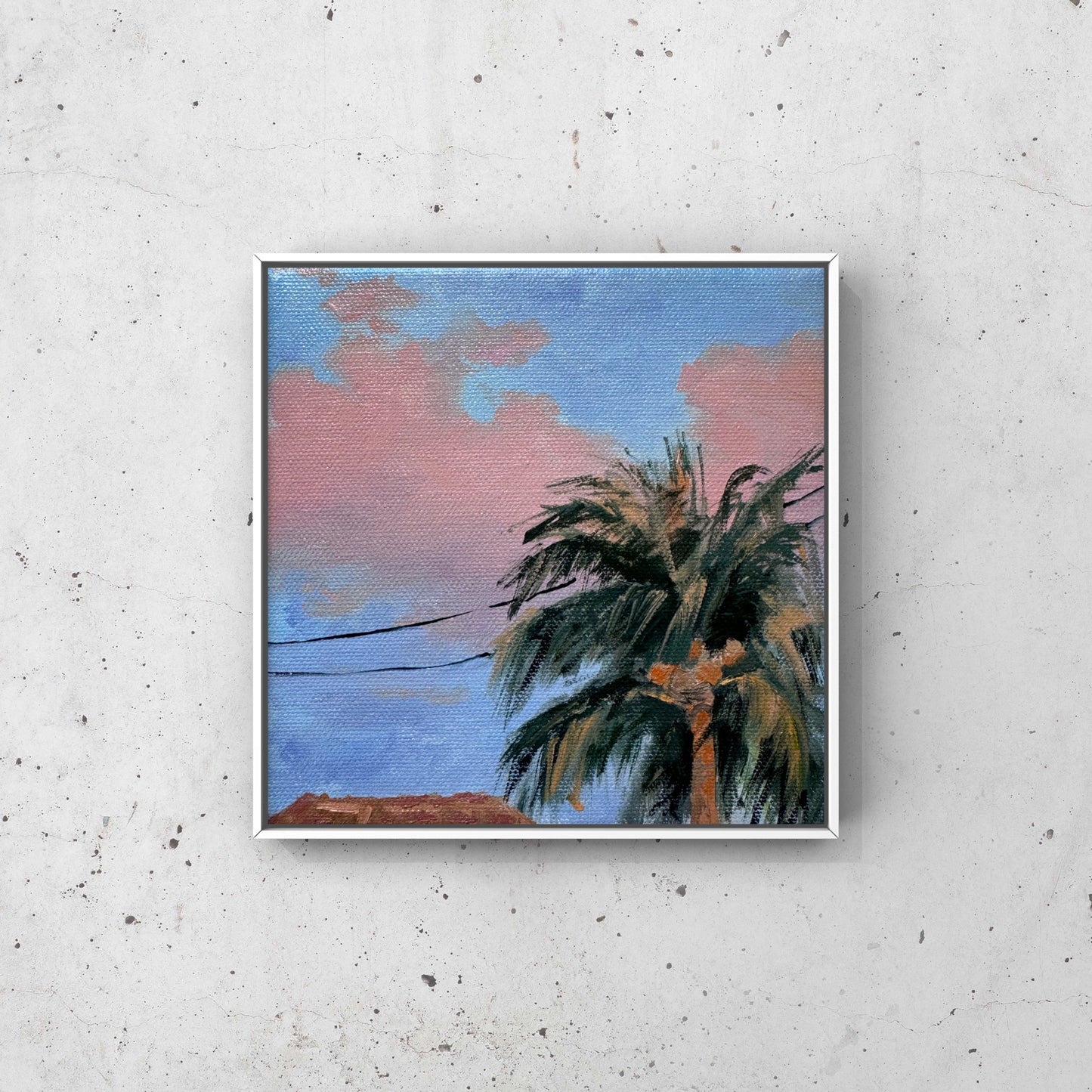 Palm Tree at Dusk