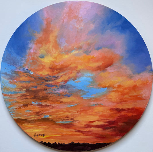 Vibrant Sky at Dusk