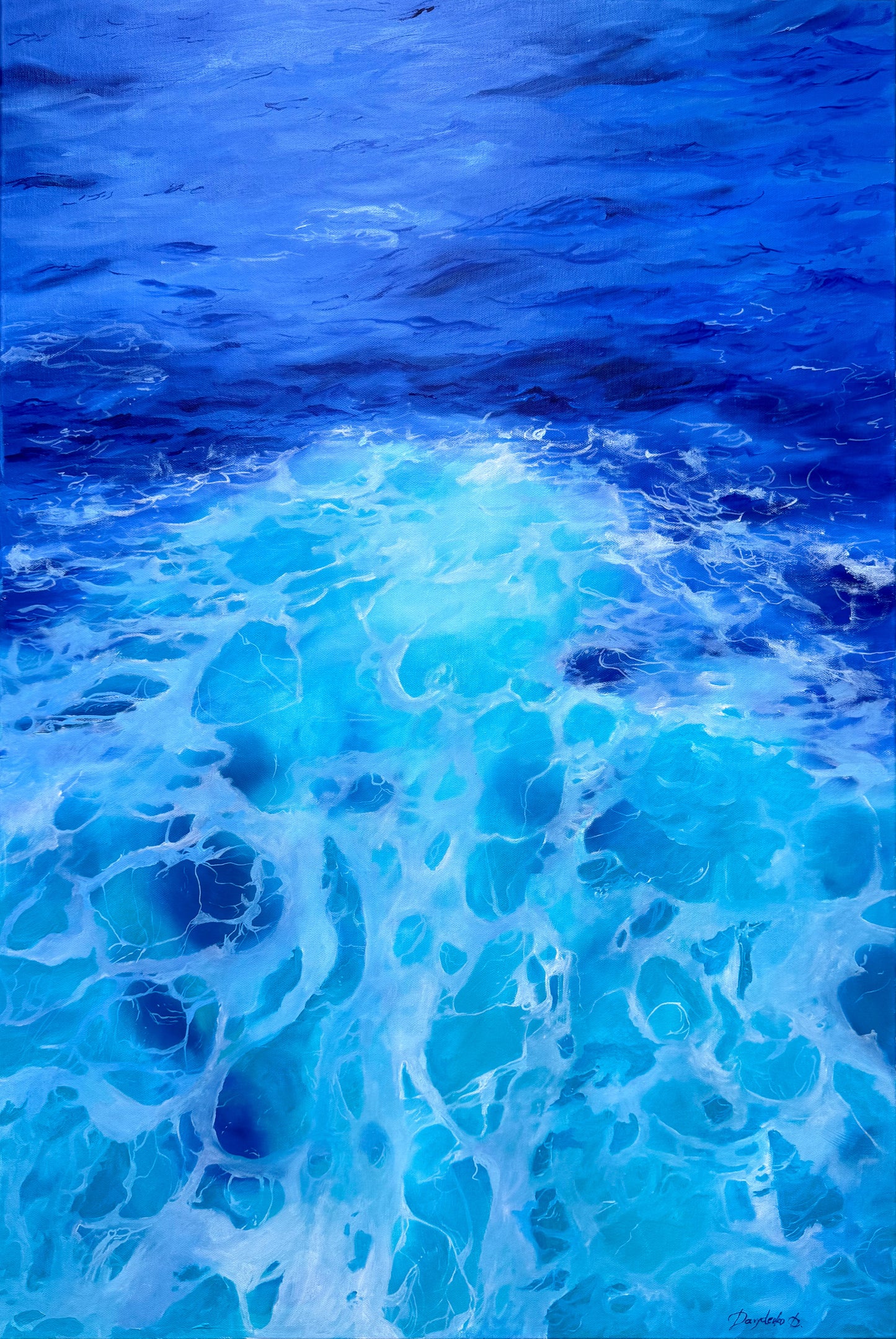 Sapphire Swirls
